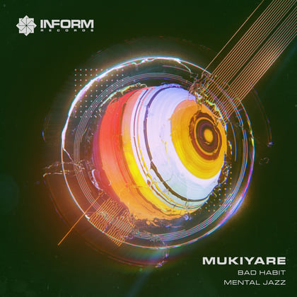 Bad Habit / Mental Jazz album by Mukiyare - Drum and Bass Cover Art