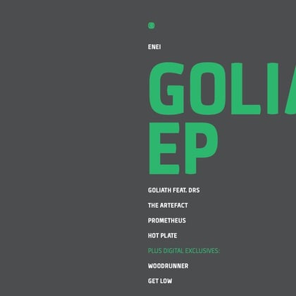 Goliath EP album by Enei - Drum and Bass Cover Art