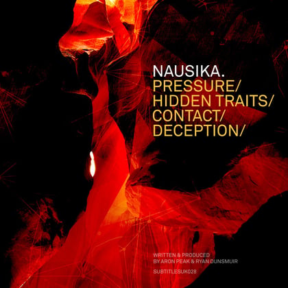 Pressure / Hidden Traits album by Nausika - Drum and Bass Cover Art