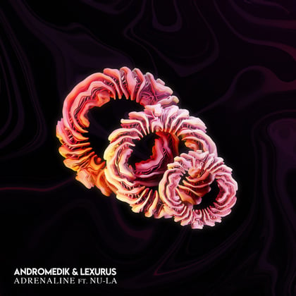 Adrenaline album by Andromedik & Lexurus - Drum and Bass Cover Art