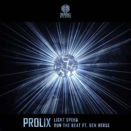 Light Speed album by Prolix & Ben Verse - Drum and Bass Cover Art
