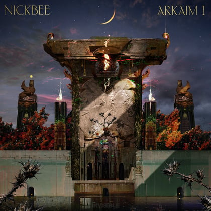 Arkaim I album by NickBee - Drum and Bass Cover Art
