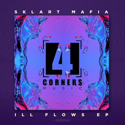 Ill Flows EP album by Sklart Mafia - Drum and Bass Cover Art