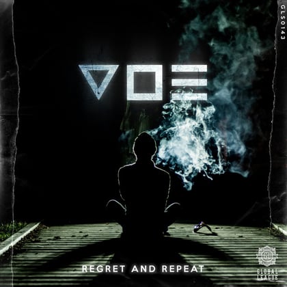 Regret and Repeat album by V O E - Drum and Bass Cover Art
