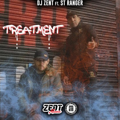 Treatment album by Dj Zent - Drum and Bass Cover Art
