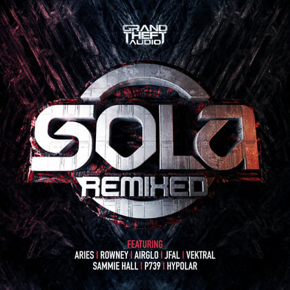 Sola: Remixed album by Sola, Aries & Sammie Hall - Drum and Bass Cover Art