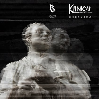Science/Rotate album by Klinical - Drum and Bass Cover Art