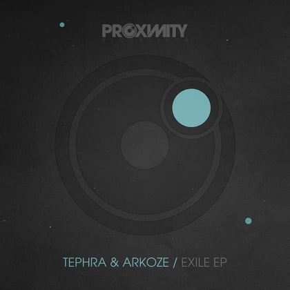 Exile album by Tephra & Arkoze - Drum and Bass Cover Art