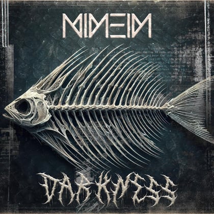 DARKNESS album by Nimeim - Drum and Bass Cover Art