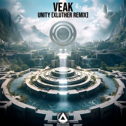 Unity (Xluther Remix) album by Salaryman, Veak & XLuther - Drum and Bass Cover Art