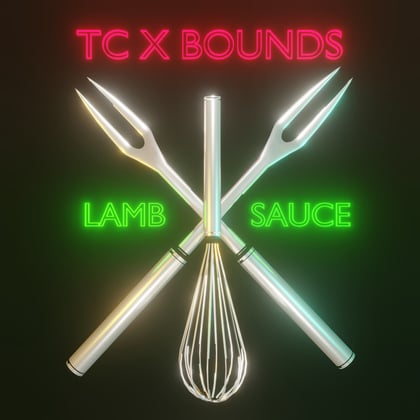 Lamb Sauce album by TC - Drum and Bass Cover Art