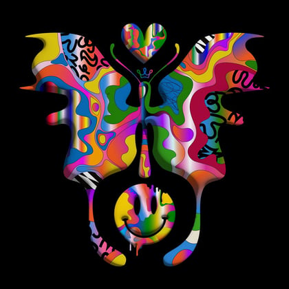 Butterflies, Buzzin', Broken album by Gardna - Drum and Bass Cover Art
