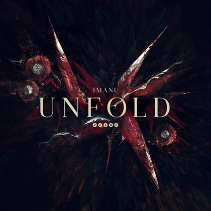Unfold album by IMANU - Drum and Bass Cover Art
