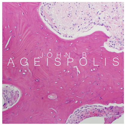 Ageispolis album by John B - Drum and Bass Cover Art