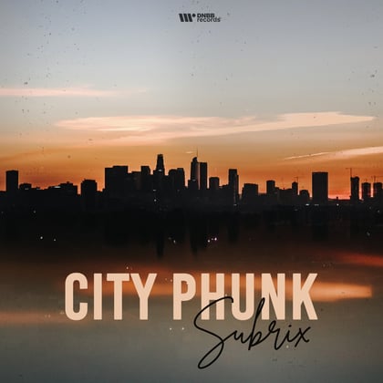 City Phunk album by Subrix - Drum and Bass Cover Art