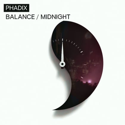 Balance / Midnight album by Phadix - Drum and Bass Cover Art