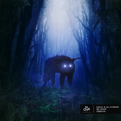 Be Mine album by AIRGLO, Exile & DJ Hybrid - Drum and Bass Cover Art