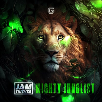 Mighty Junglist album by Jam Thieves - Drum and Bass Cover Art