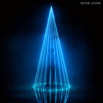 Never Alone album by Delta Heavy - Drum and Bass Cover Art