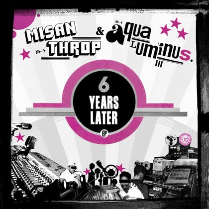 6 Years Later EP album by Misanthrop - Drum and Bass Cover Art
