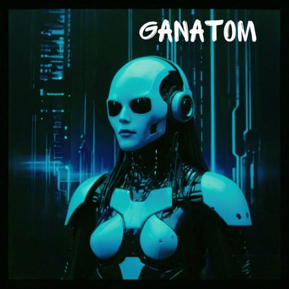 Ganatom album by Damage Report & Gavin Bull - Drum and Bass Cover Art