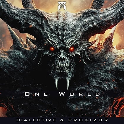 One World album by Dialective - Drum and Bass Cover Art