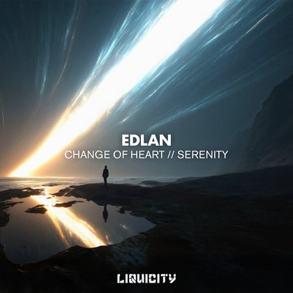 Change Of Heart / Serenity album by Edlan - Drum and Bass Cover Art