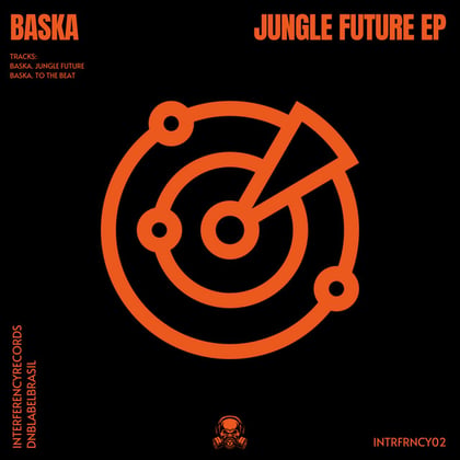 Jungle Future EP album by Baska - Drum and Bass Cover Art