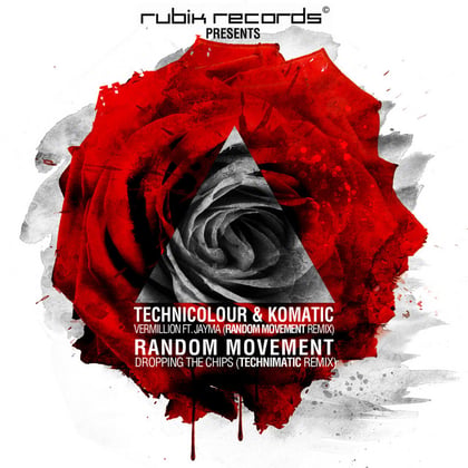 Vermillion / Dropping The Chips (Remixes) album by Monrroe, Random Movement & Technimatic - Drum and Bass Cover Art
