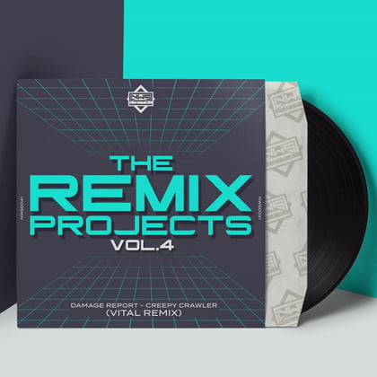 Creepy Crawler (Vital Remix) album by Damage Report & Vital - Drum and Bass Cover Art