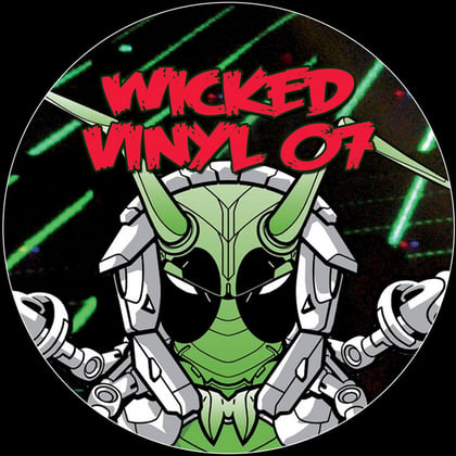 WickedVinyl07 album by Wickedsquad - Drum and Bass Cover Art