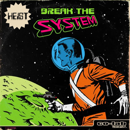 Break the System album by Spaow, Zero G & Heist - Drum and Bass Cover Art