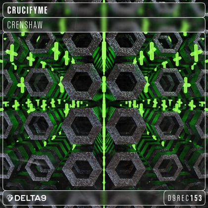 Crenshaw album by CrucifyMe & Dauntless - Drum and Bass Cover Art