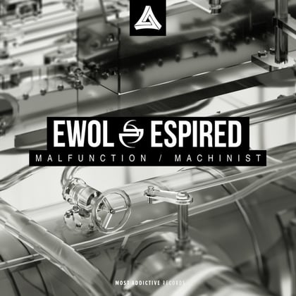 Malfunction / Machinist album by Ewol - Drum and Bass Cover Art