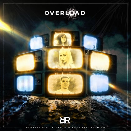 Overload album by Captain Bass - Drum and Bass Cover Art