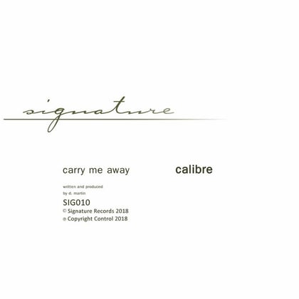 Carry Me Away / Mr Right On album by Calibre - Drum and Bass Cover Art