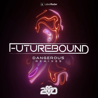 Dangerous Remixes album by Futurebound - Drum and Bass Cover Art