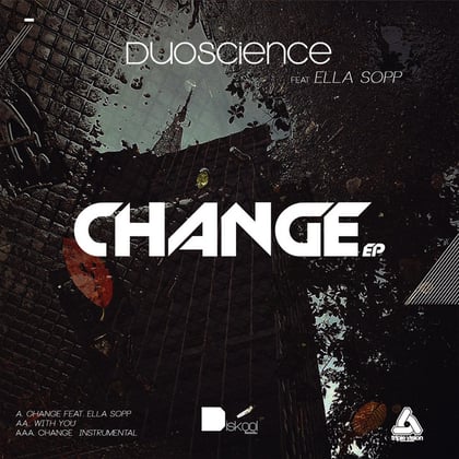 Change EP album by Duoscience - Drum and Bass Cover Art