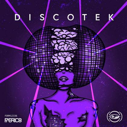 Discotek album by Fabric8 - Drum and Bass Cover Art