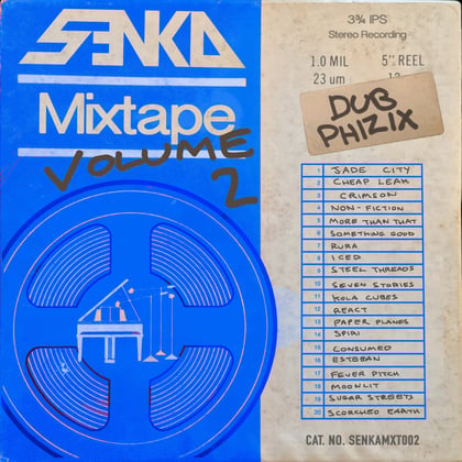 The Senka Mixtape, Vol. 2 album by Dub Phizix - Drum and Bass Cover Art