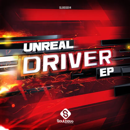 Driver album by Unreal - Drum and Bass Cover Art