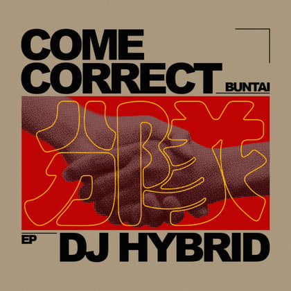 Come Correct EP album by DJ Hybrid - Drum and Bass Cover Art