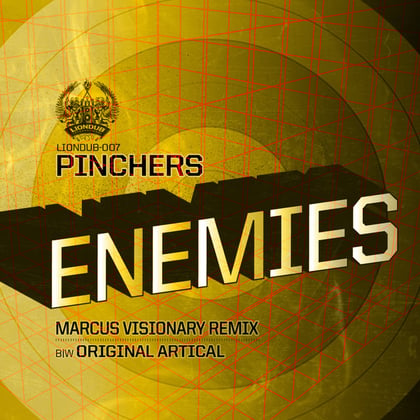 Enemies album by Chopstick Dubplate & Marcus Visionary - Drum and Bass Cover Art