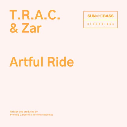 Artful Ride album by T.R.A.C. & Zar - Drum and Bass Cover Art
