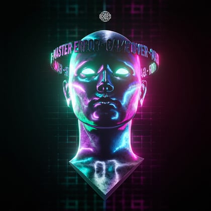 Game Over album by Master Error - Drum and Bass Cover Art