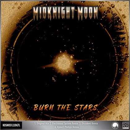Burn The Stars album by Electrosoul System, Dissident, MidKnight Moon & Hybert Phillips - Drum and Bass Cover Art