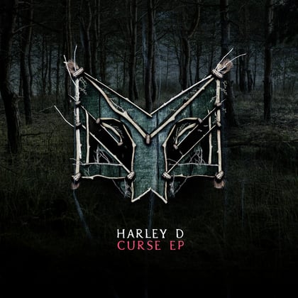 Curse EP album by Harley D - Drum and Bass Cover Art