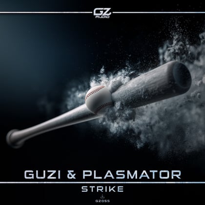 Strike album by Guzi & Plasmator - Drum and Bass Cover Art