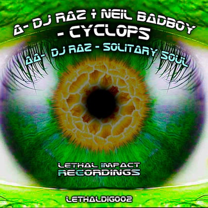 Cyclops / Solitary Soul album by Neil Badboy - Drum and Bass Cover Art