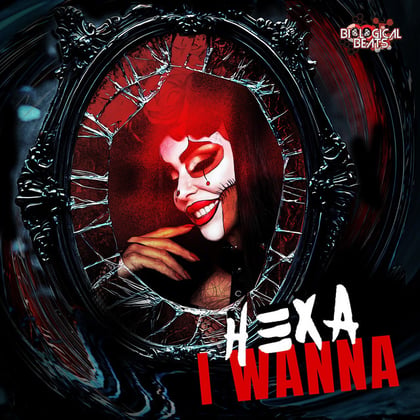 I Wanna album by Hexa - Drum and Bass Cover Art